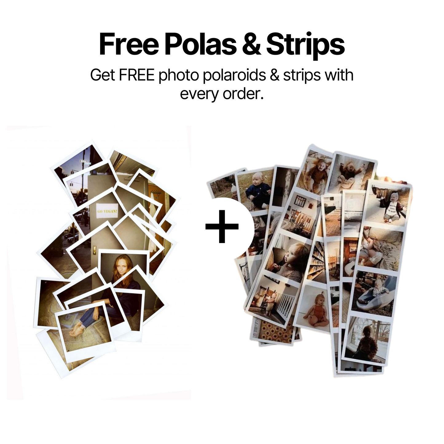 A5 Custom Photobook – 20 Pages (Free Polas & Strips)