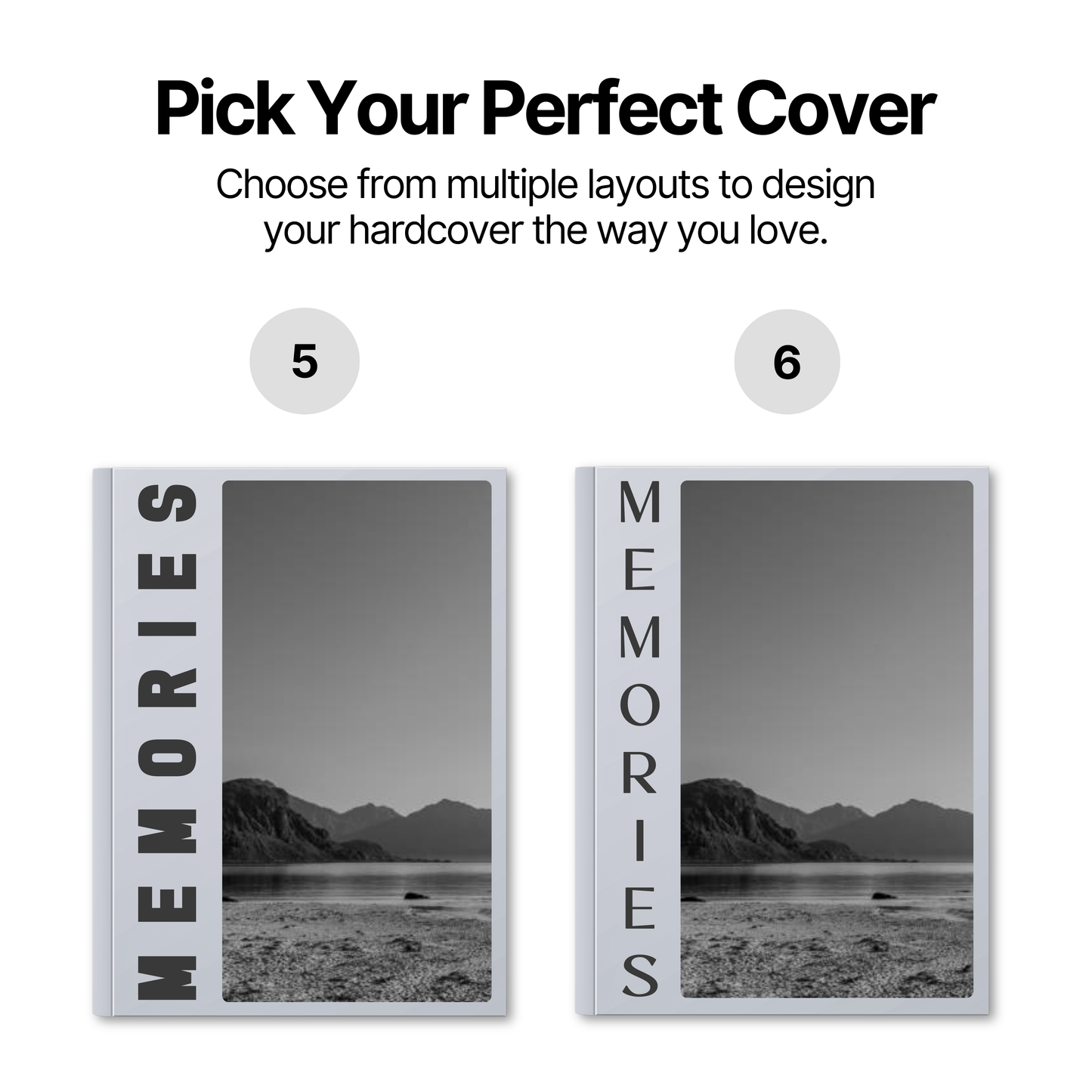 A5 Custom Photobook – 20 Pages (Free Polas & Strips)